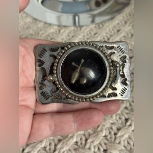 Vintage Bowling Pin Belt Buckle